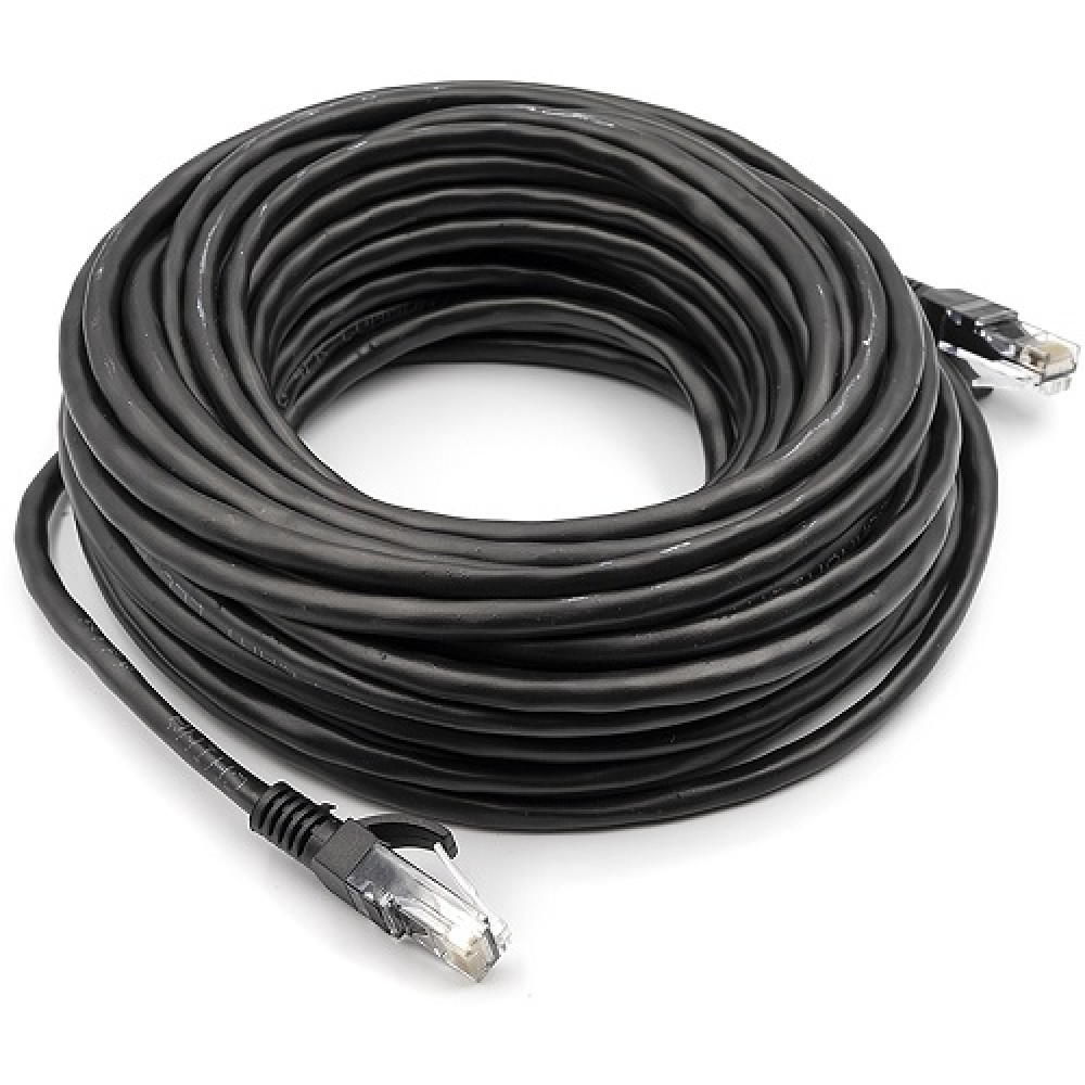 Cable Cat5E UTP, 15m, black